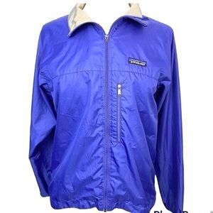 Patagonia Vintage Women’s Velocity Shell Light Windbreaker Jacket Full Z…